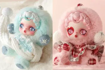 SKULL PANDA 봉제 인형 펜던트 rhapsody snow