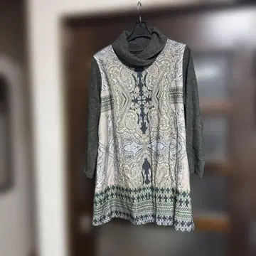 noa-ge 멋진 패턴 튜닉