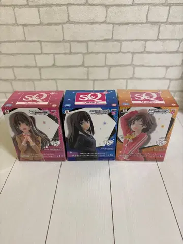 아이돌 마스터 신데렐라 걸스 피규어 3체 세트 미개봉