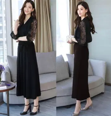 원피스 드레스/블랙