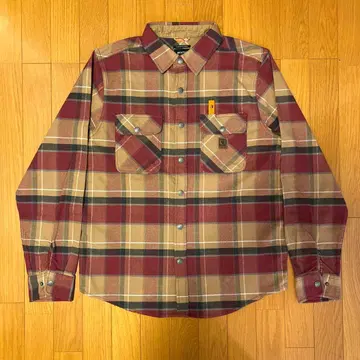 Brixton BUILDERS 플란넬 셔츠 M 사이즈