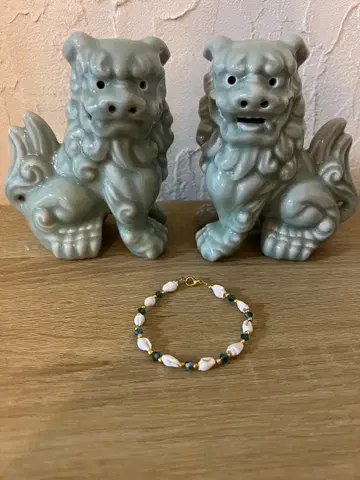 핸드메이드 쉘 팔찌