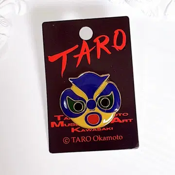 TARO 마스크 디자인 핀 배지