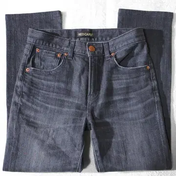 레드카드 블랙 데님 팬츠 60421 청바지 스트레치 W23