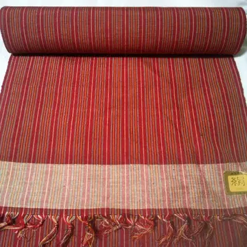 [ 미사용 ] 여성용(여성이) 기모노 옷감 빨간색