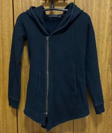 푸가 블랙 풀 집업 후드티 44 사이즈