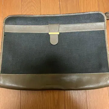 dunhill 클러치백 블랙/브라운 No.11