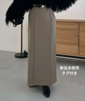 capricieux le'mage 벨트 부착 내로우 스커트