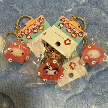 EXPO2025 산리오 미야쿠미야쿠 클리어 컬러 키링