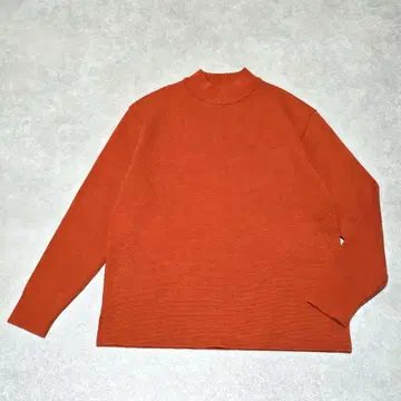 새상품급 UNITED TOKYO 2 밀라노 리브 니트 모크넥 스트레치