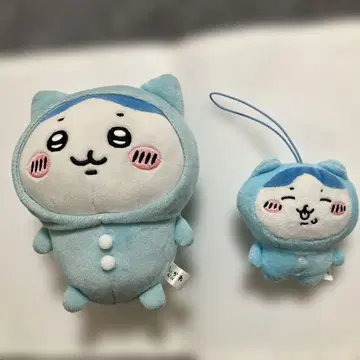 하치와레 봉제 인형 2체 세트