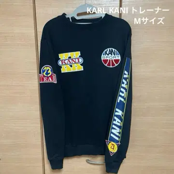 KARL KANI 블랙 맨투맨 트레이닝복 M 사이즈