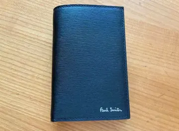 새상품 폴스미스 카드 케이스 블랙 이탈리아제