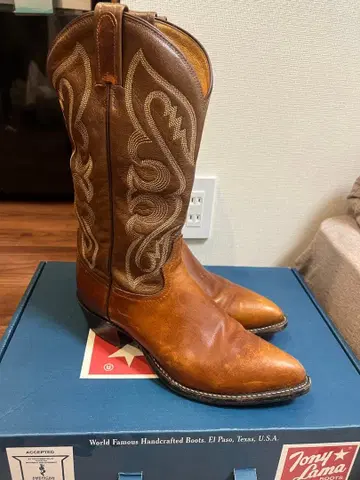 USA제 Tony Lama 웨스턴 부츠
