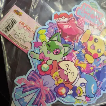 포켓몬 센터 생일 혜택 와카네즈미 선물 벌스데이 부케 카드