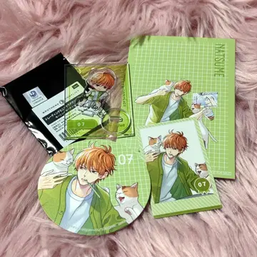아사히나 나츠메 아크릴 스탠드 엽서 코스터 폴라샷 컬렉션