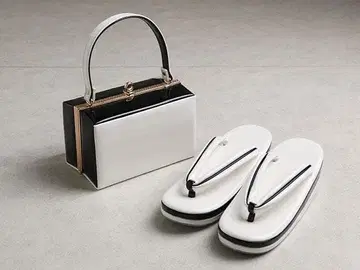 [ 새상품 ] 조리 백 세트 조리 24cm (화이트&블랙) 01999