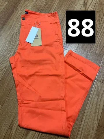 로사센 오렌지 스트레이트 팬츠 택 포함 새상품