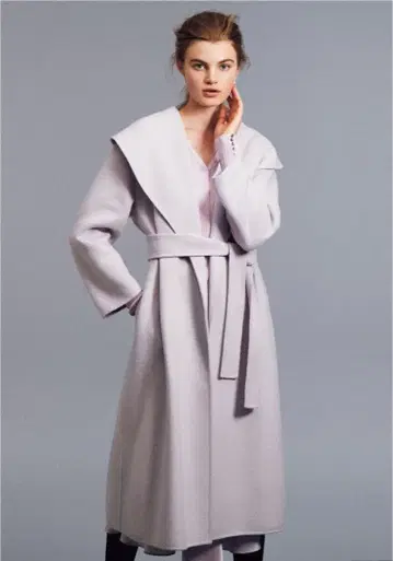 [ 새상품급 ] CELFORD 리버 롱 코트 (라벤더색)