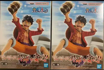 원피스 루피 야로도모 엔타다!! 피규어 2체 세트