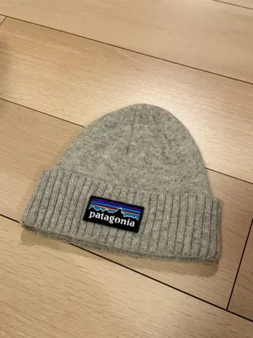 patagonia 그레이 니트 모자