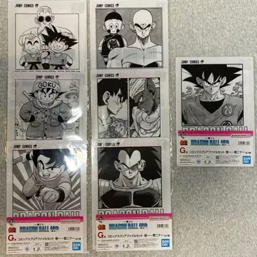 제일복권 드래곤볼 40th 그 G상 클리어 파일 세트