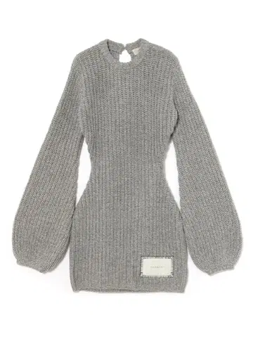 andmary mel knit mini dress