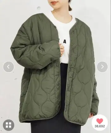 tiptop 퀼팅 자켓