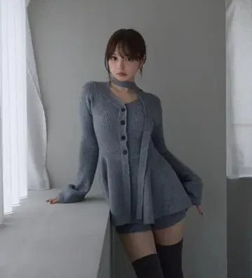 andmary Dahlia 튜닉 세트 업 그레이