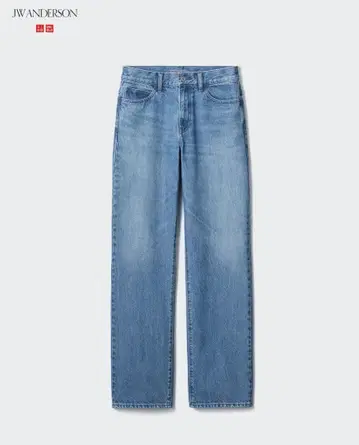 UNIQLO x JW ANDERSON 스트레이트 청바지 2세트 긴 길이