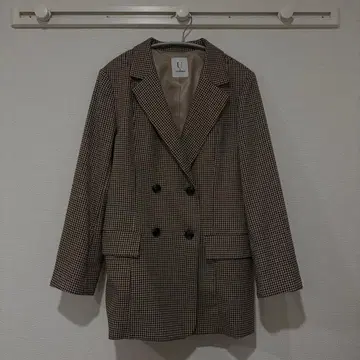 체크 무늬 테일러드 자켓 / U by SPICK&SPAN