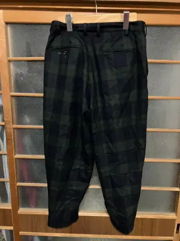 빔즈 플러스 2 플리츠 플란넬 팬츠