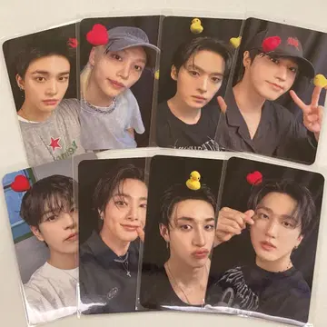 stray kids KARMA 한국 팝업 럭키 드로우 트레이딩 카드 컴프