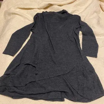 그레이 긴팔 튜닉 40 사이즈