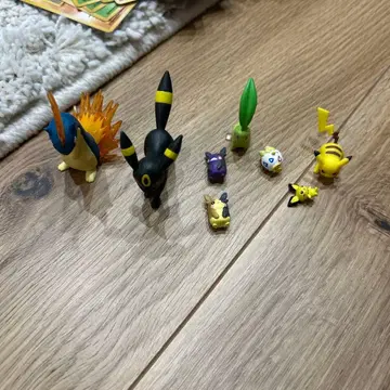 스케일 월드 포켓몬 미니피규어 8개 세트