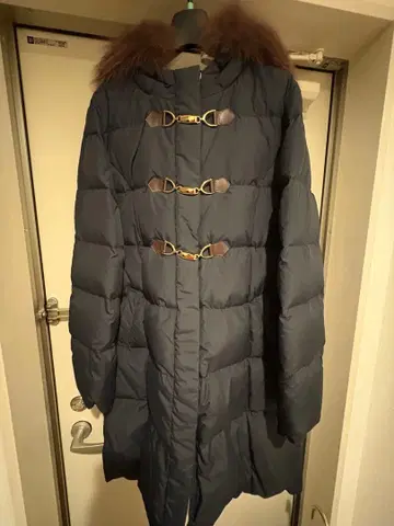 새상품! 다운 코트 퍼 포함