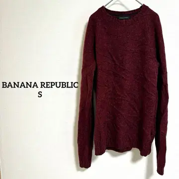 [새상품급] BANANA REPUBLIC (S) 버건디 니트