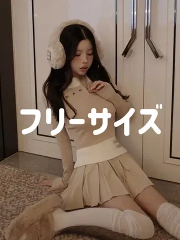 다리치 Darich DARICH 니트 셋업 베이지