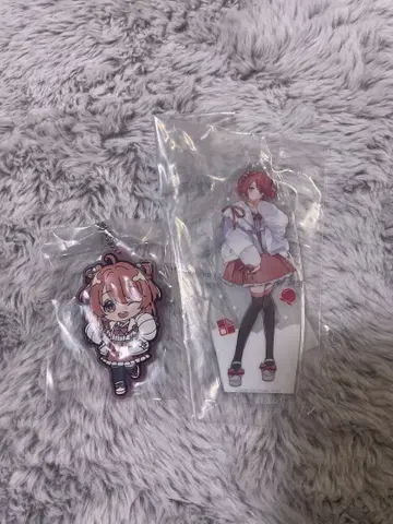 컬러풀 피치 제일복권 노아 아크릴 스탠드 러버 키링