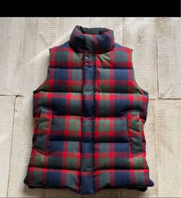 블루 워크 다운 베스트 1 체크 투모로우랜드