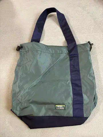 L.L.Bean 그린 네이비 숄더백