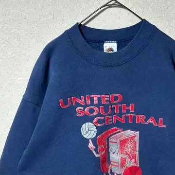 USA 90s 프룻 오브 더 룸 캐릭터 맨투맨 트레이닝복 빈티지