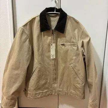 GU 워시 코튼 워크 자켓 [ M ]