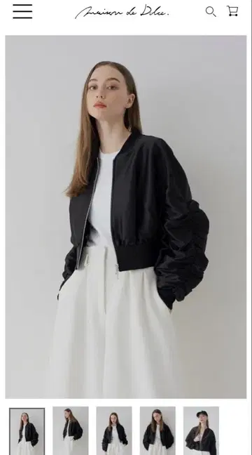 메종 드 돌체 글로시 블루종