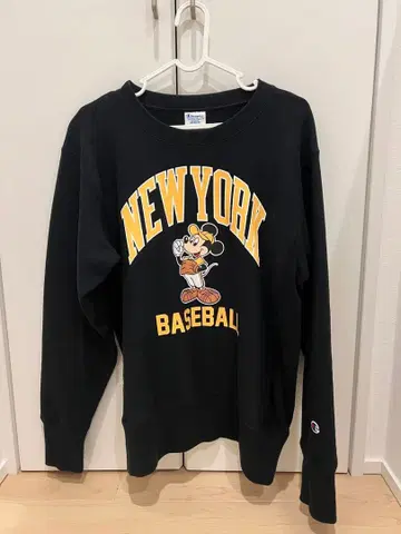 챔피온 미키 맨투맨 트레이닝복 M