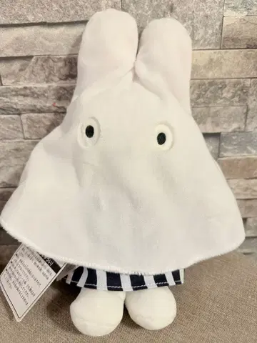 미피 스타일 유령 스트라이프 봉제 인형