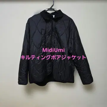 MidiUmi 미디우미 보아&퀼팅 리버서블 자켓
