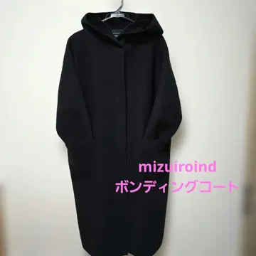 [ 새상품급 ] mizuiro ind 미즈이로 인드 본딩 롱 코트