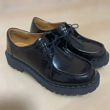 [ UNIQLO:C ] 레이스업 슈즈(24.5cm 블랙)