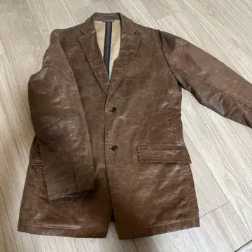 icb 인조 가죽 가죽 자켓 남성용 3